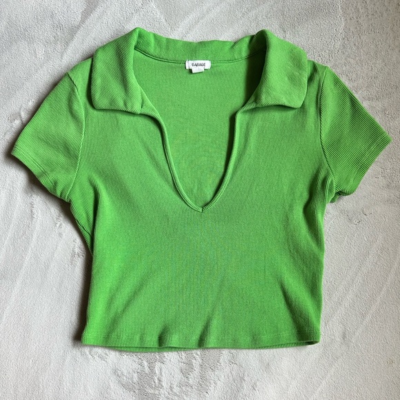 Garage collar crop top - Picture 1 of 1